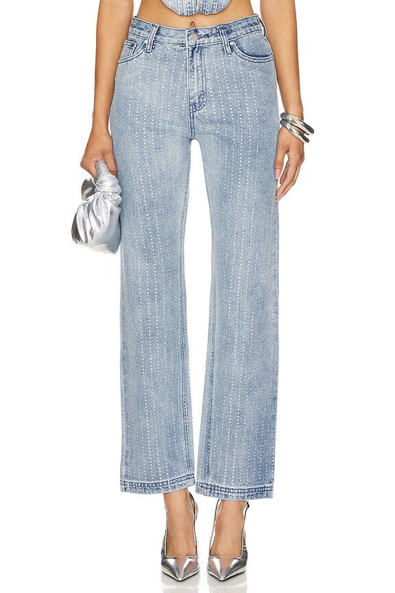 superdown Ileen Crystal Jean in Light Wash