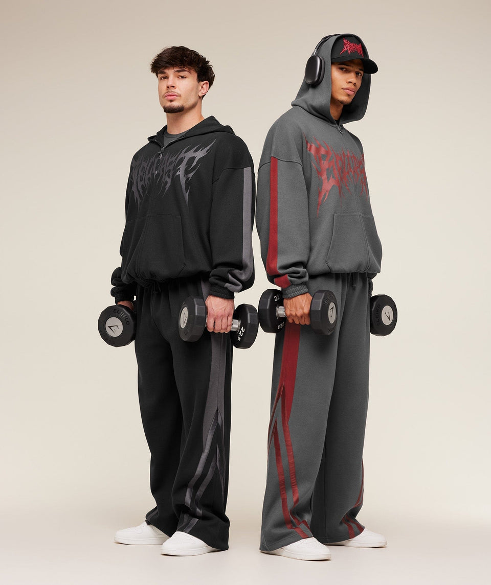 Gymshark x Carlos Belcast Zip Up Hoodie - GS Black