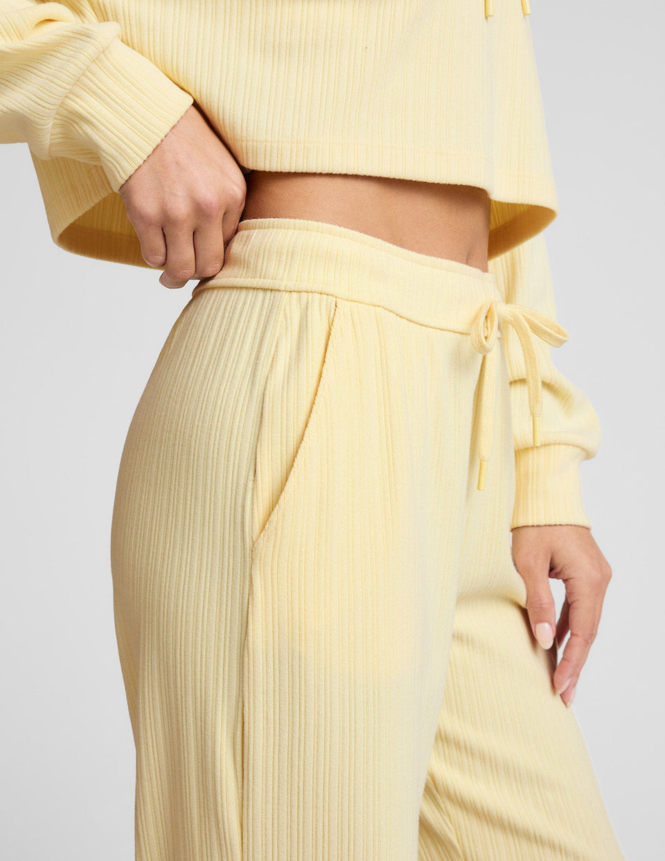 Beyond Yoga Breathe Easy Ribbed Wide Leg Pant Women's