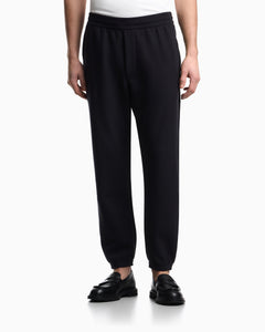 Emporio Armani Lyocell-blend jacquard interlock jersey joggers