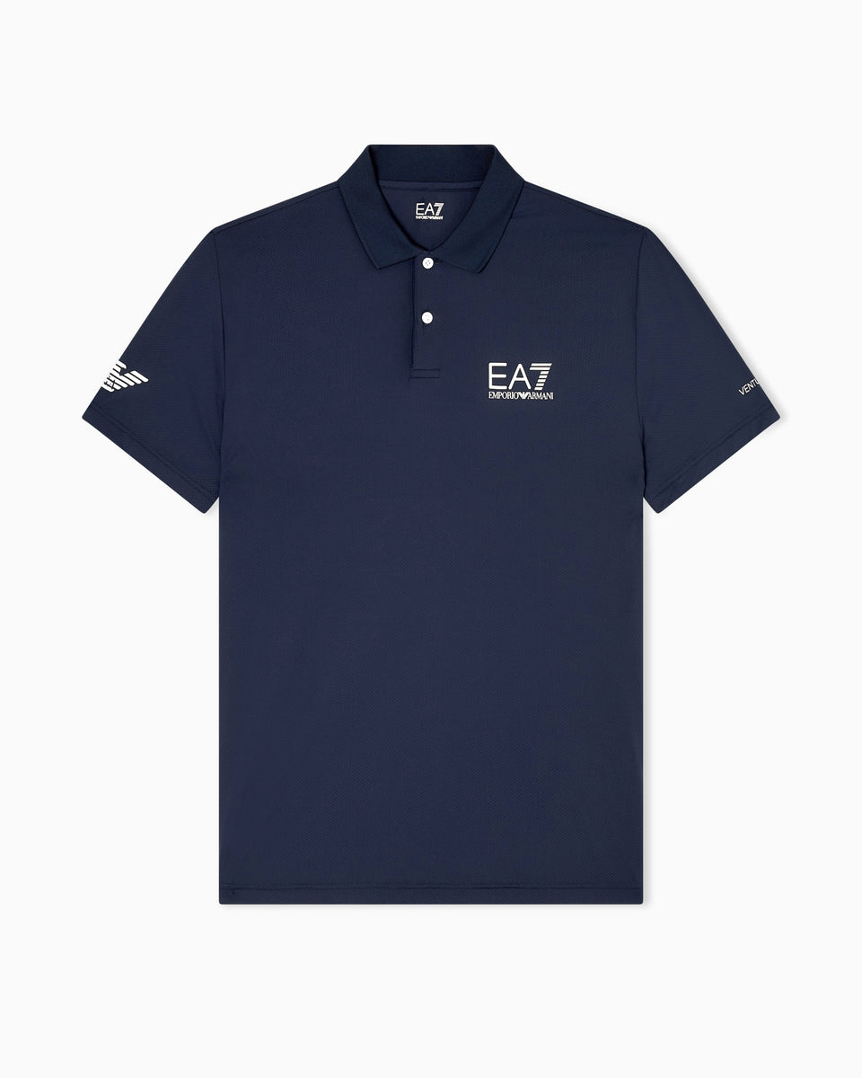 EA7 Ventus7 polo in technical fabric Tennis Pro