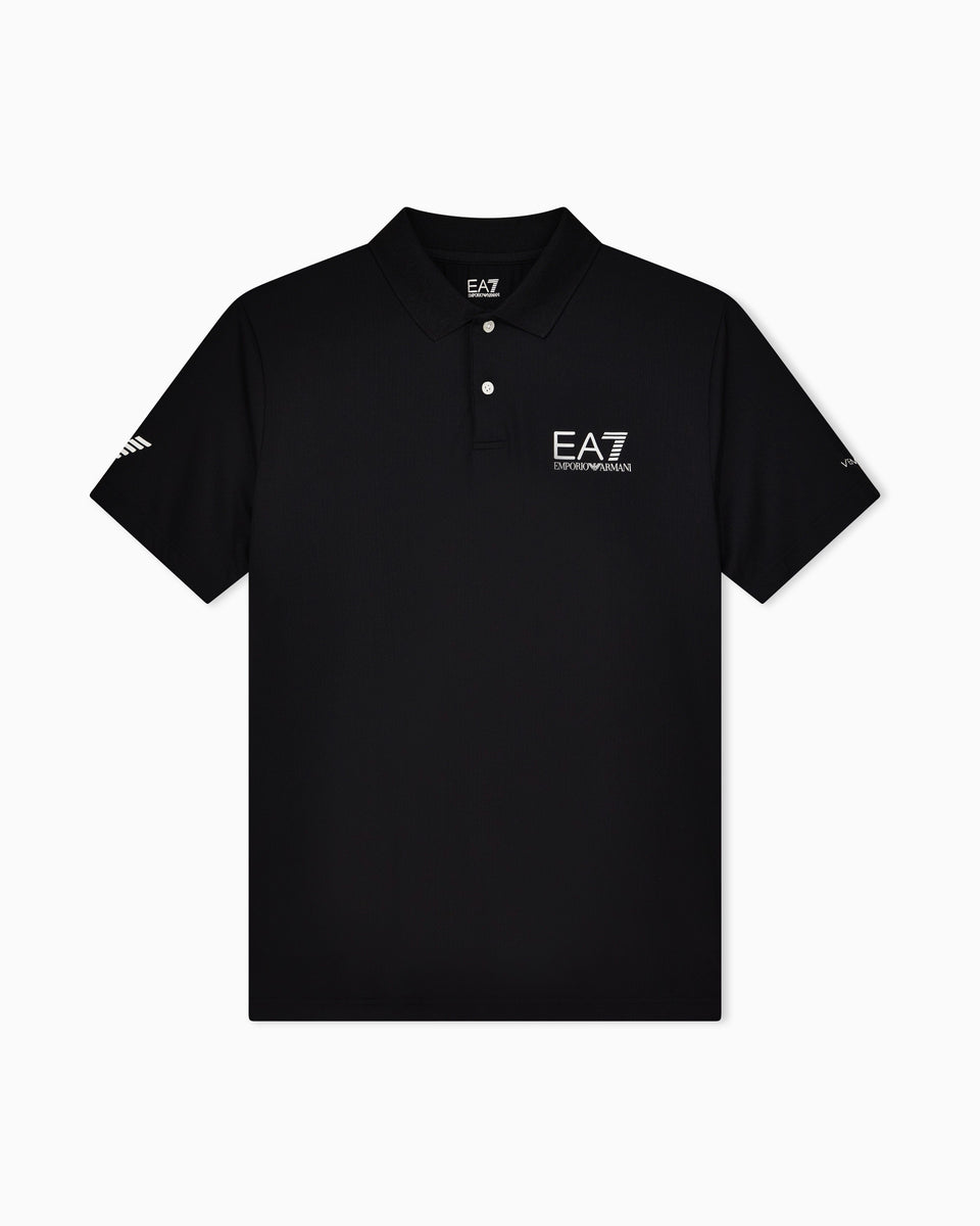 EA7 Ventus7 polo in technical fabric Tennis Pro