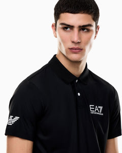 EA7 Ventus7 polo in technical fabric Tennis Pro