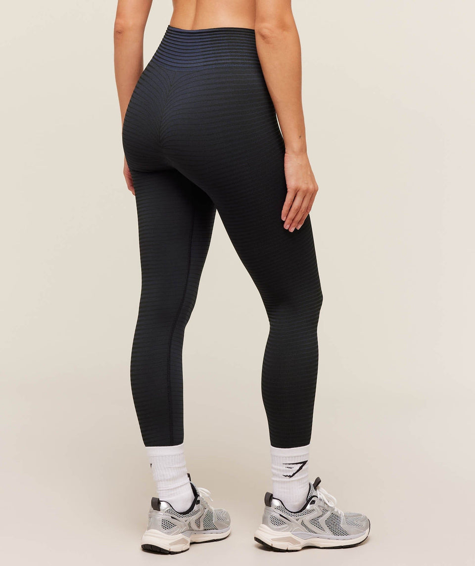 Women's Gymshark Sport Seamless Leggings Heavy Blue