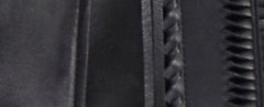 Restored Embellished Leather Coat