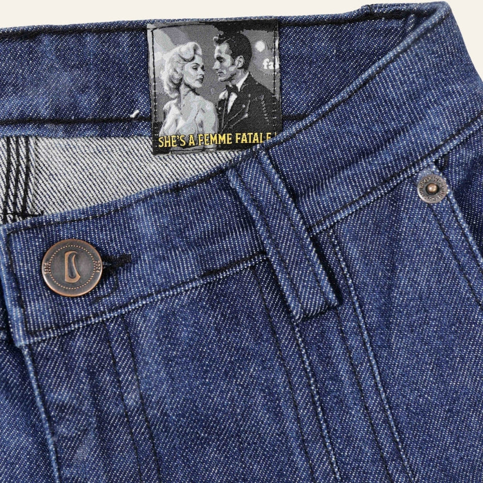 Women's Indigo Jeans - 1900s Fit