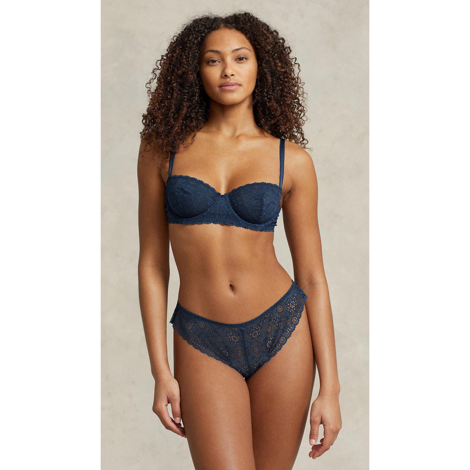 Eyelet Balcony Bra
