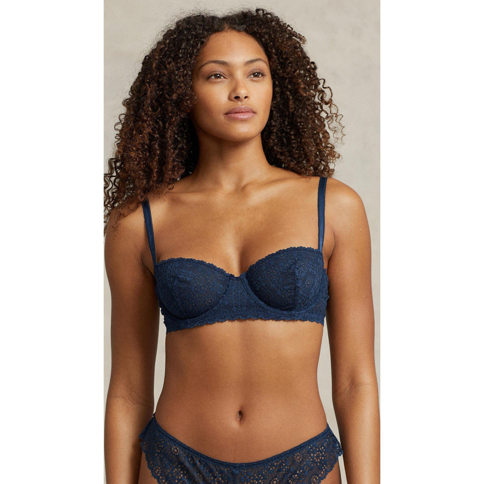 Eyelet Balcony Bra