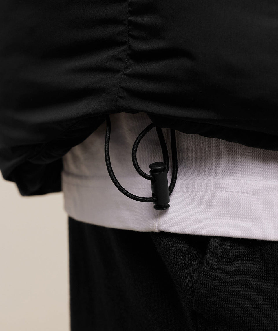 Gymshark Hooded Puffer Jacket - Black