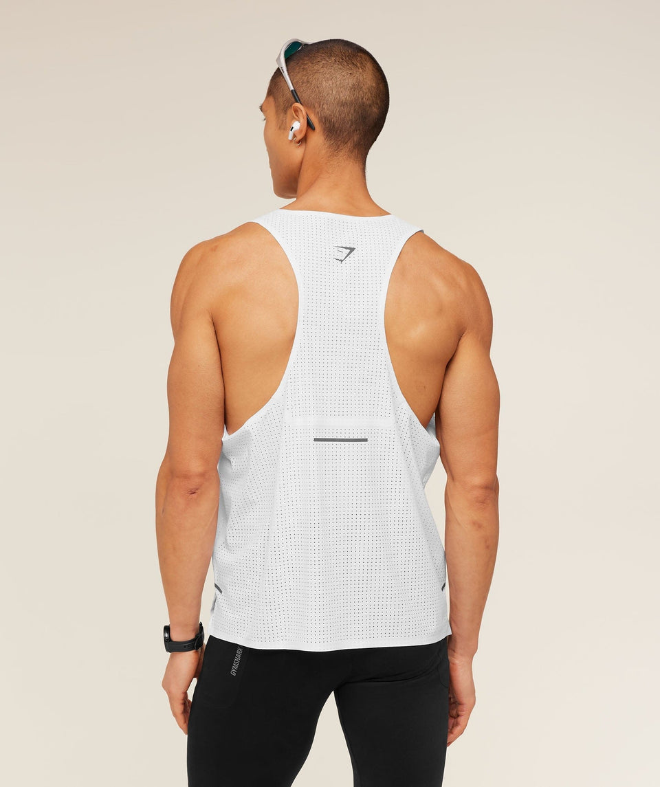 Gymshark Running Elite Race Vest - White