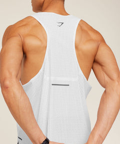 Gymshark Running Elite Race Vest - White