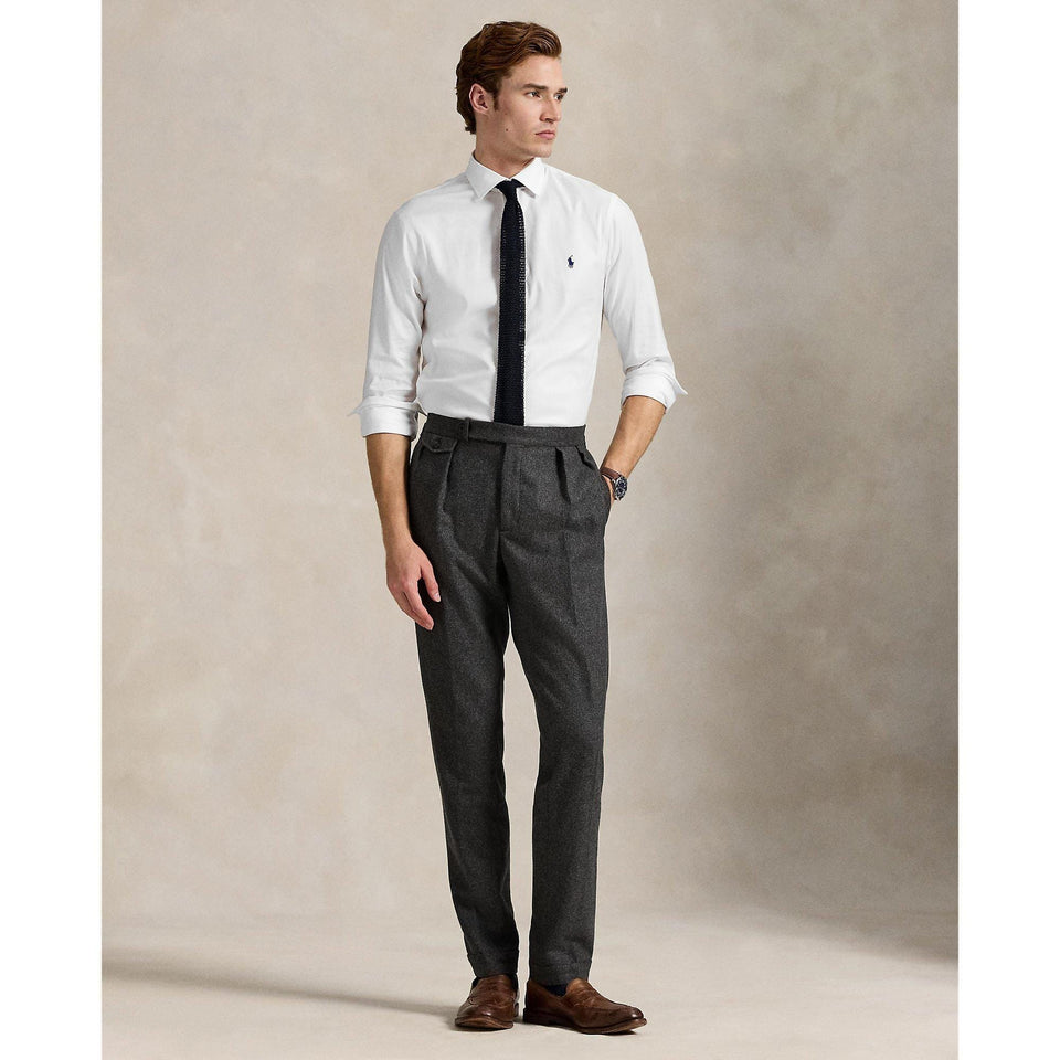 Long Sleeve Tailored Fit Oxford Shirt