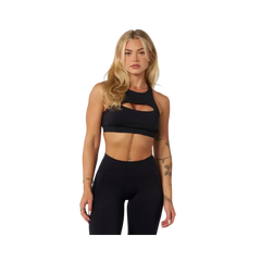 YoungLA Elevate cut-out bra Black