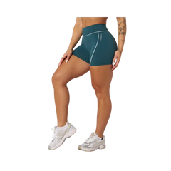 YoungLA Elevate outline Shorts 5" Teal