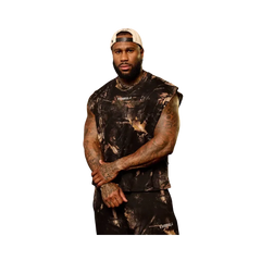 YoungLA Tree Camo Collection Cut Offs Black Tree Camo
