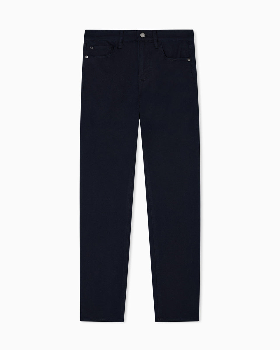 Emporio Armani Denim jeans with high waist and super skinny fit Essential
