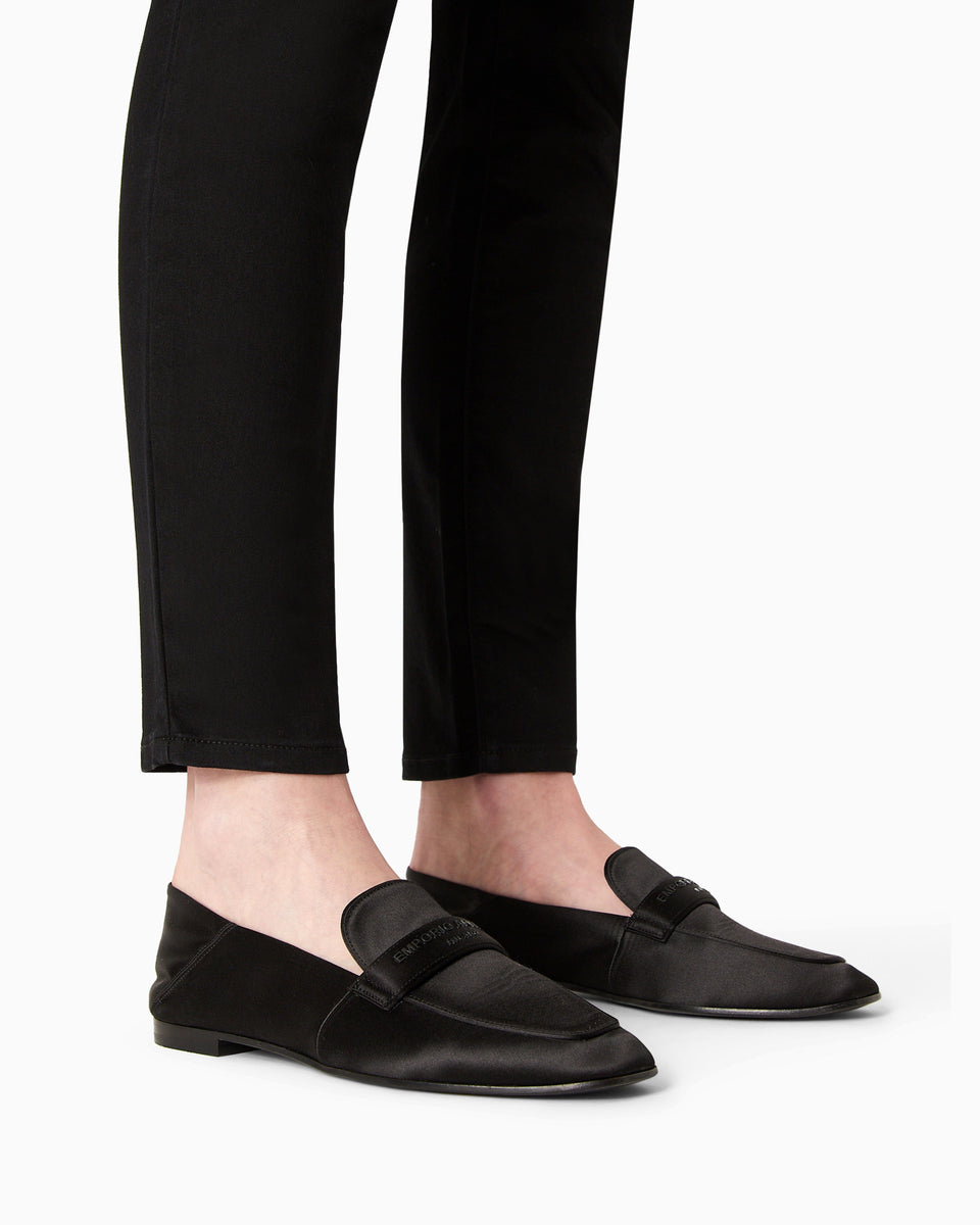 Emporio Armani Denim jeans with high waist and super skinny fit Essential