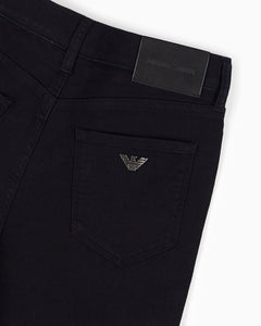Emporio Armani Denim jeans with high waist and super skinny fit Essential