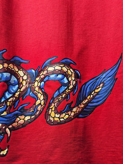 RED EASTERN DRAGON T-SHIRT