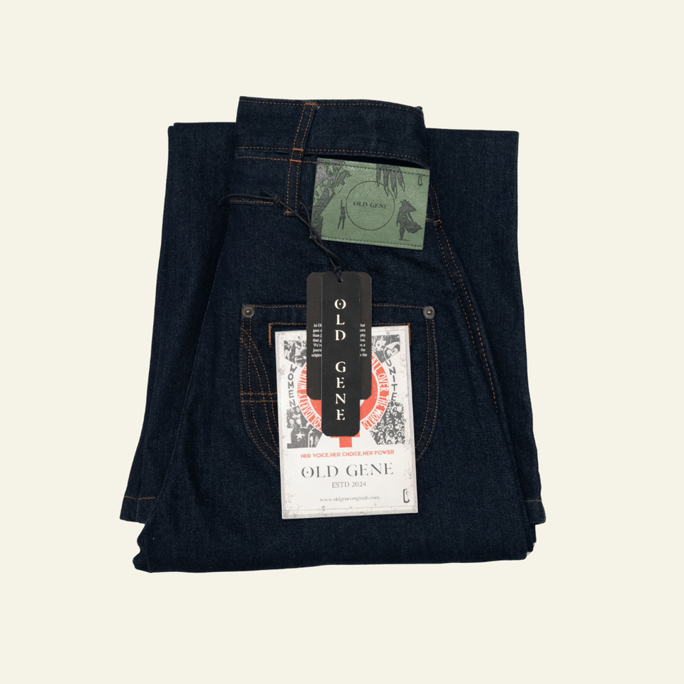 Women’s Indigo Flared Jeans - Women Liberation