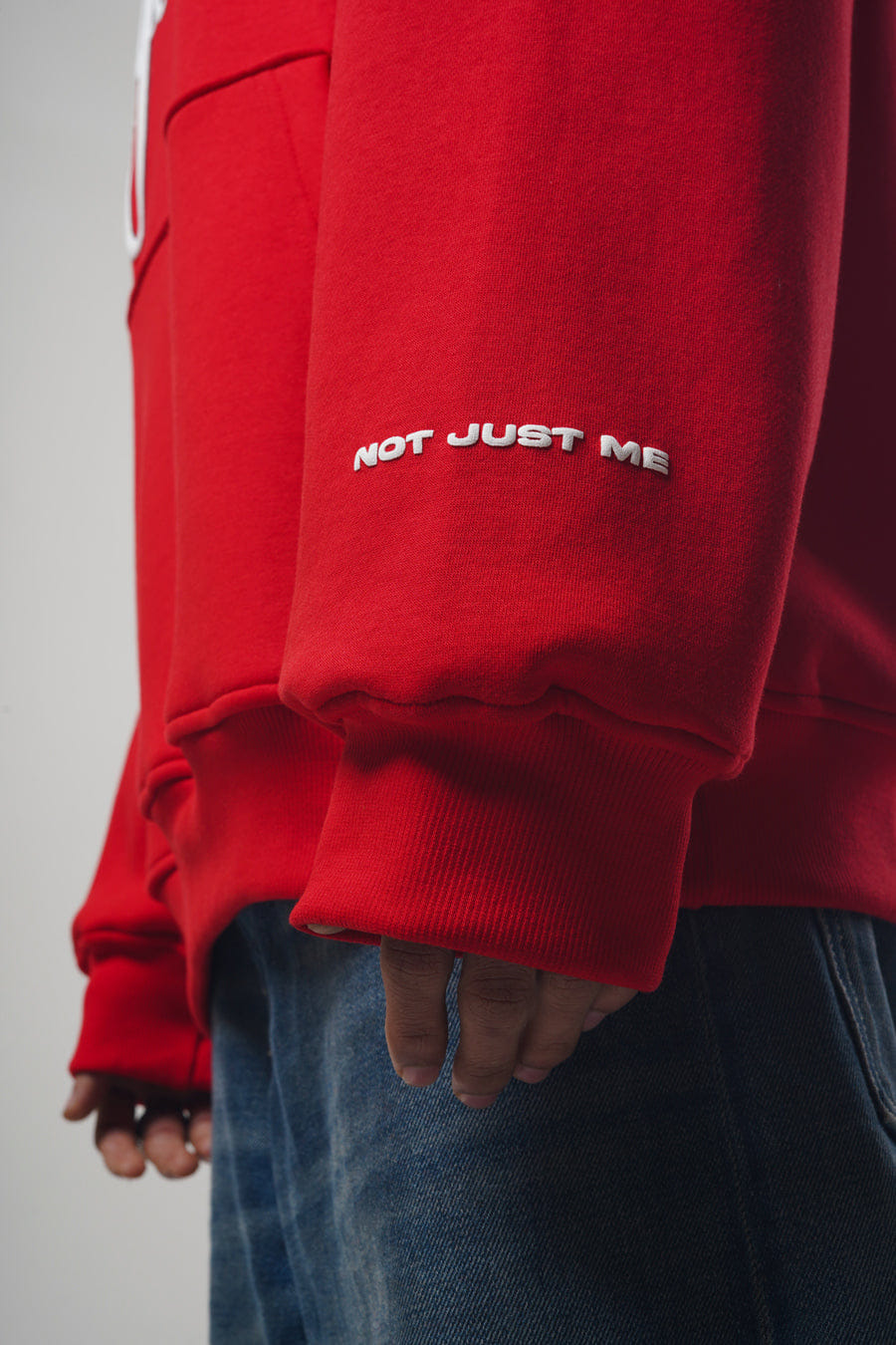Magic Within Red Hoodie - Motivational Streetwear Hoodie