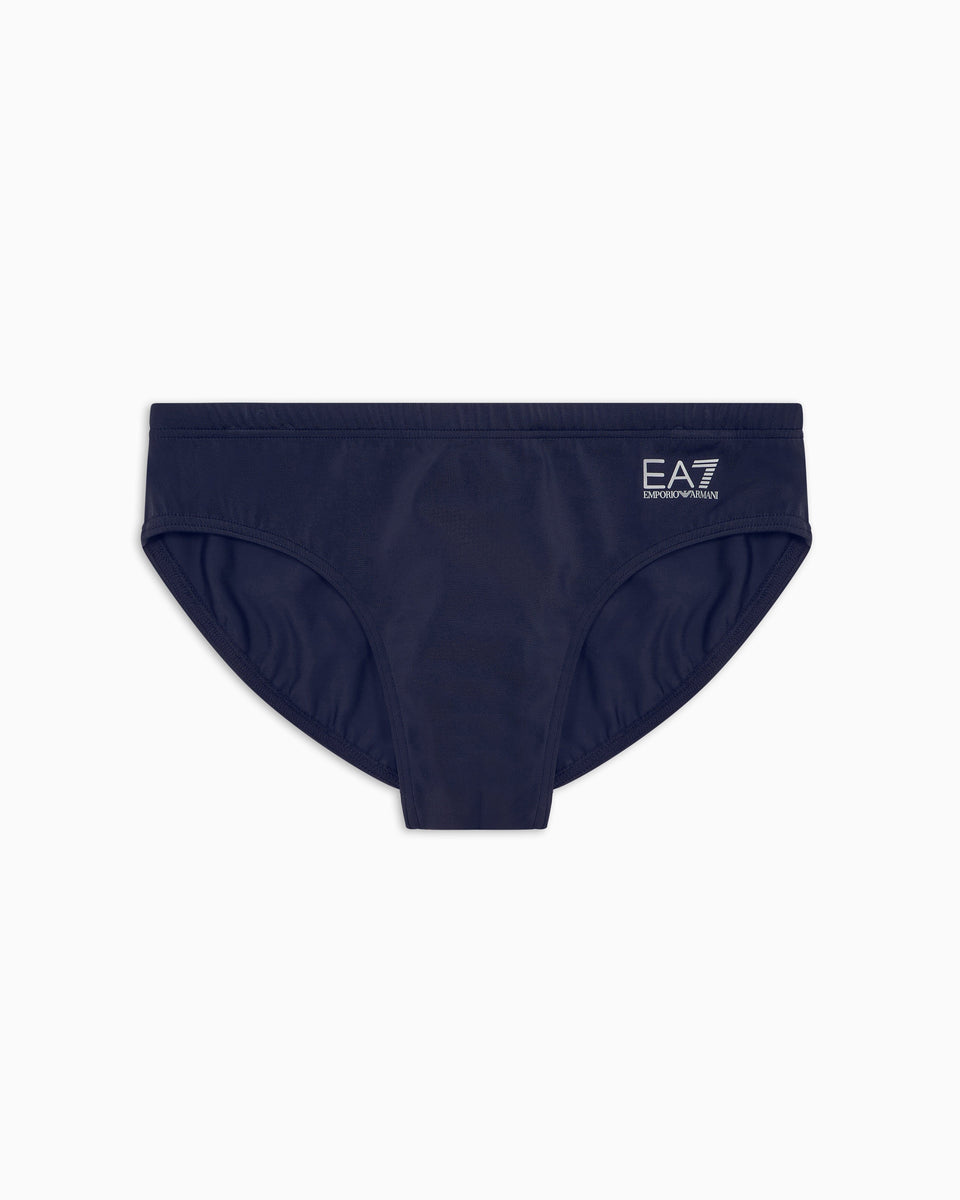 EA7 Swimming briefs with an elastic waist and drawstring