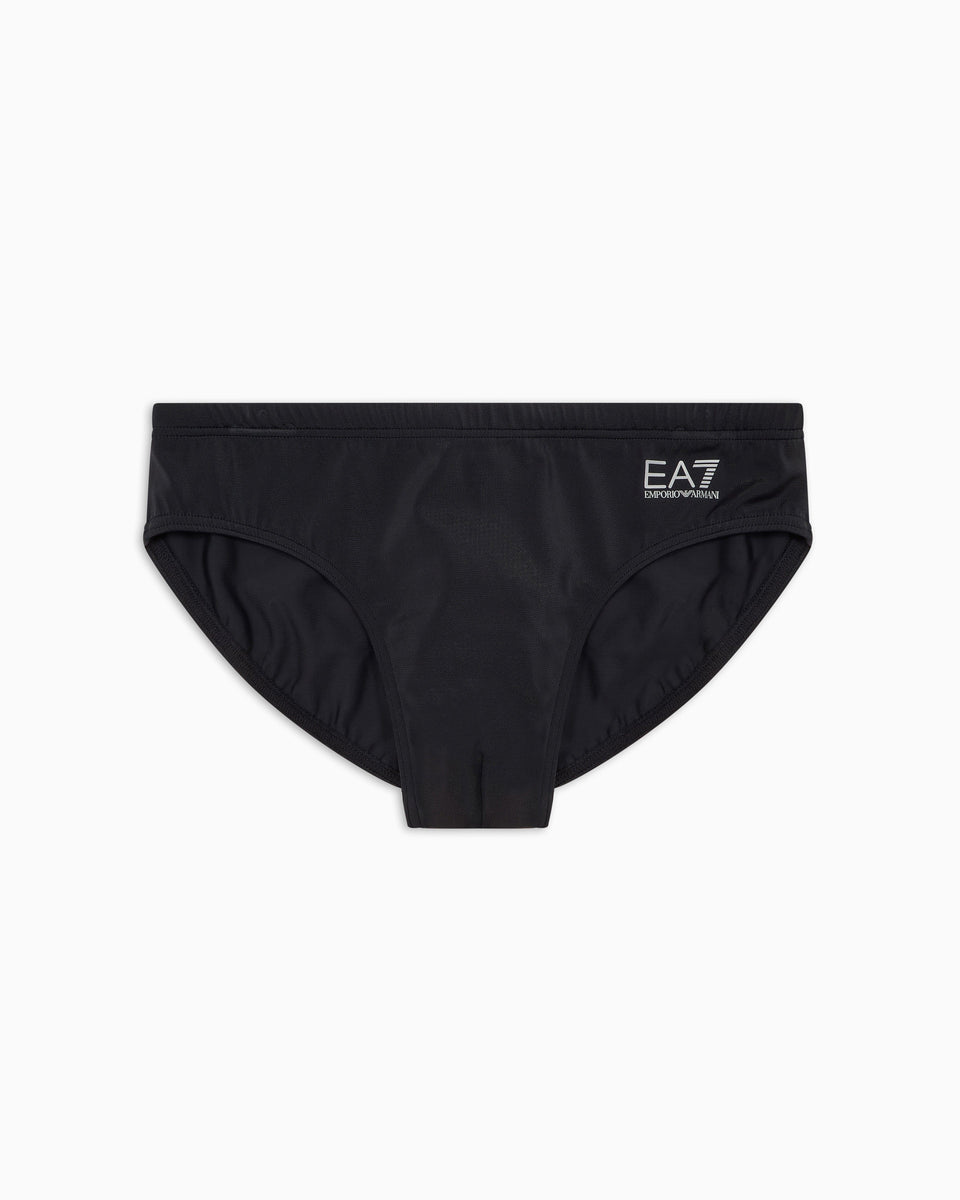 EA7 Swimming briefs with an elastic waist and drawstring