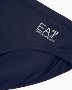 EA7 Swimming briefs with an elastic waist and drawstring