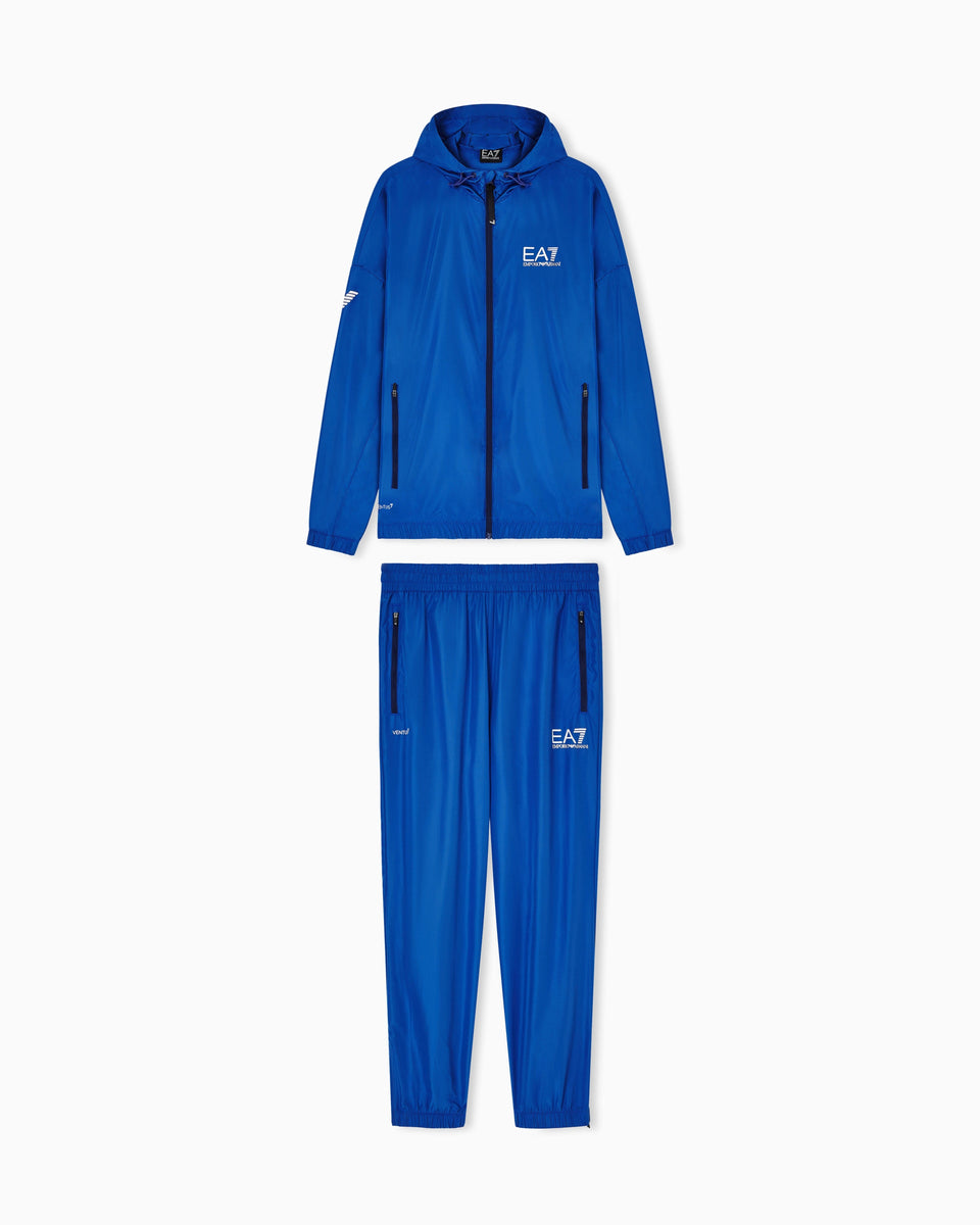 EA7 Ventus7 suit with zipped hoodie and joggers Multisport