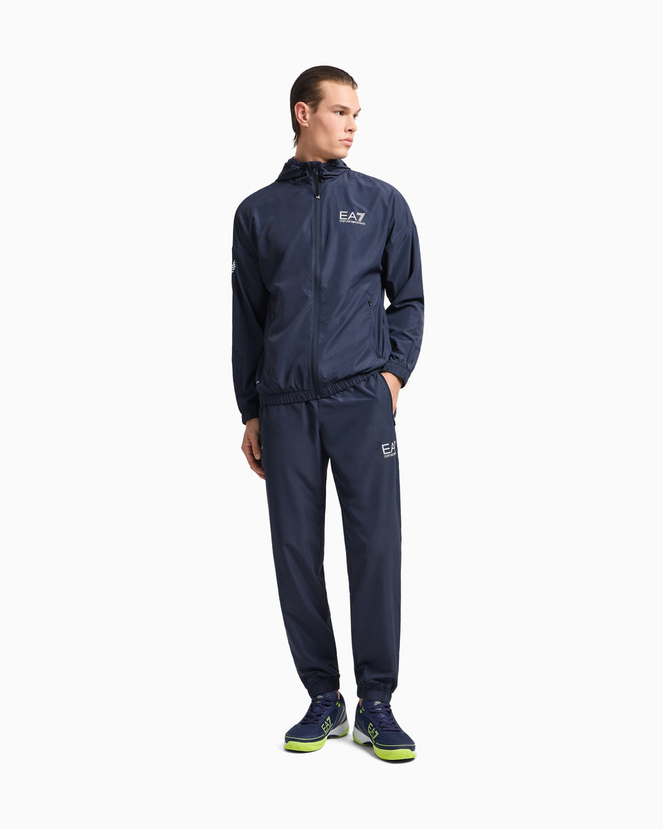 EA7 Ventus7 suit with zipped hoodie and joggers Multisport