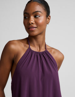 Beyond Yoga Go With The Flow Halter Dress Women's