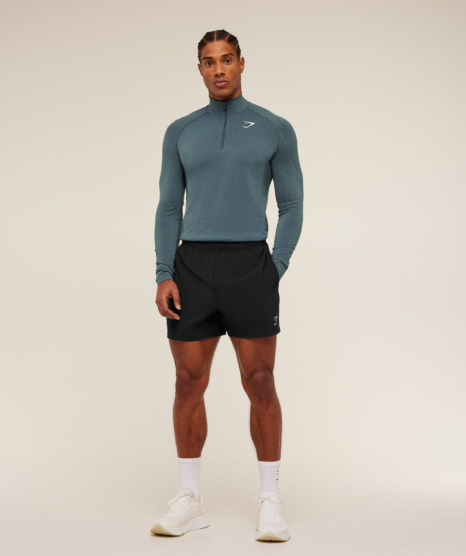 Gymshark Vital 1/4 Zip -  Iron Blue /  Stealth Blue