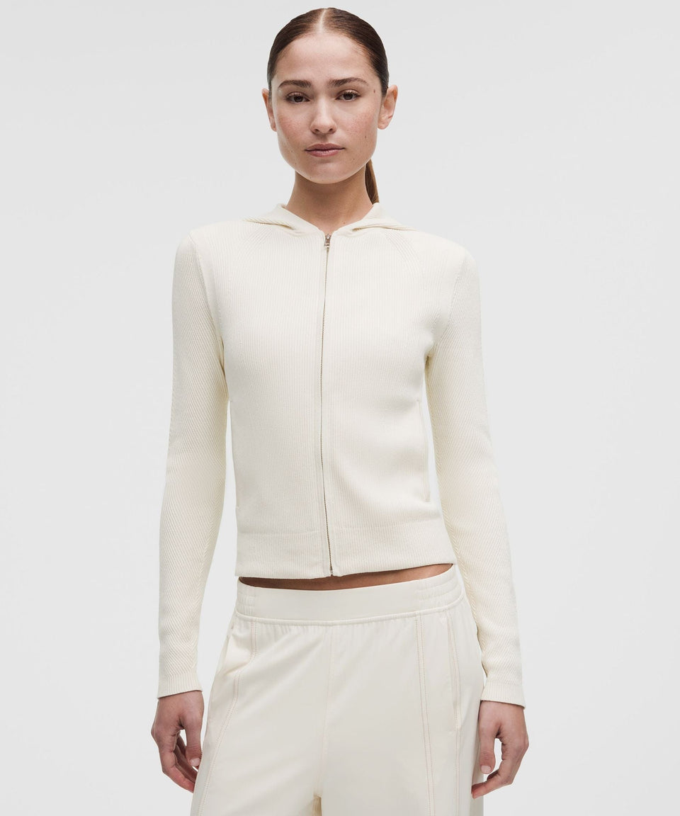 Lululemon Structured Knit Zip-Up Hoodie