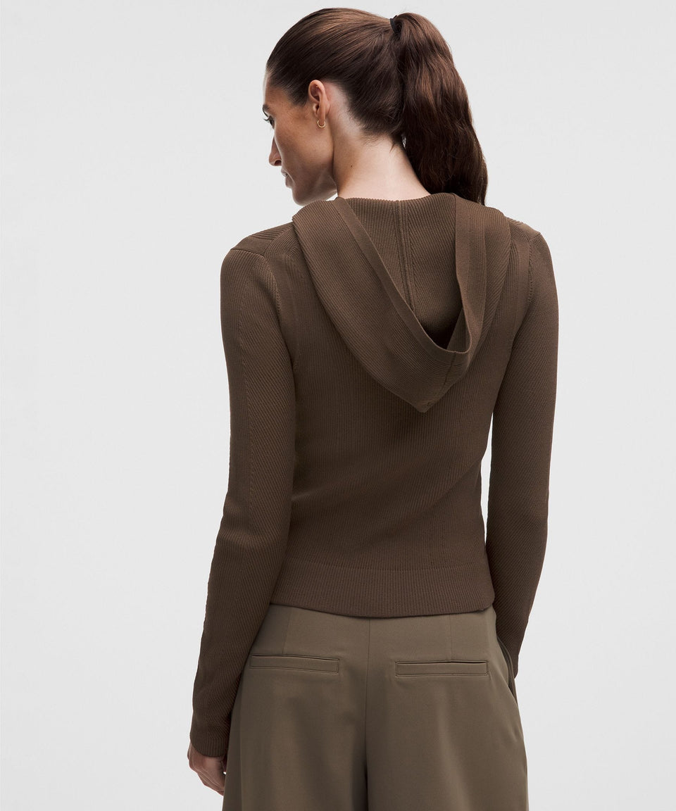 Lululemon Structured Knit Zip-Up Hoodie