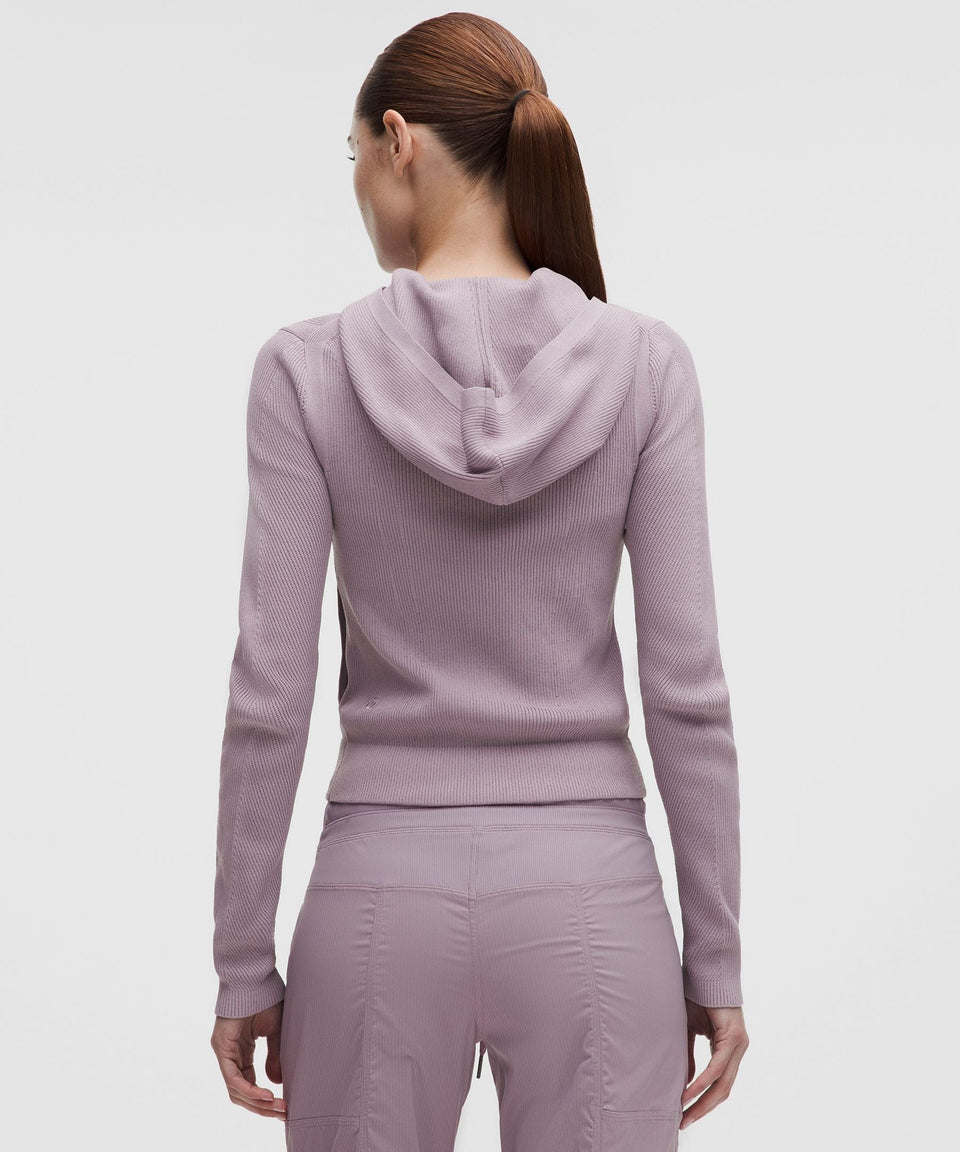 Lululemon Structured Knit Zip-Up Hoodie