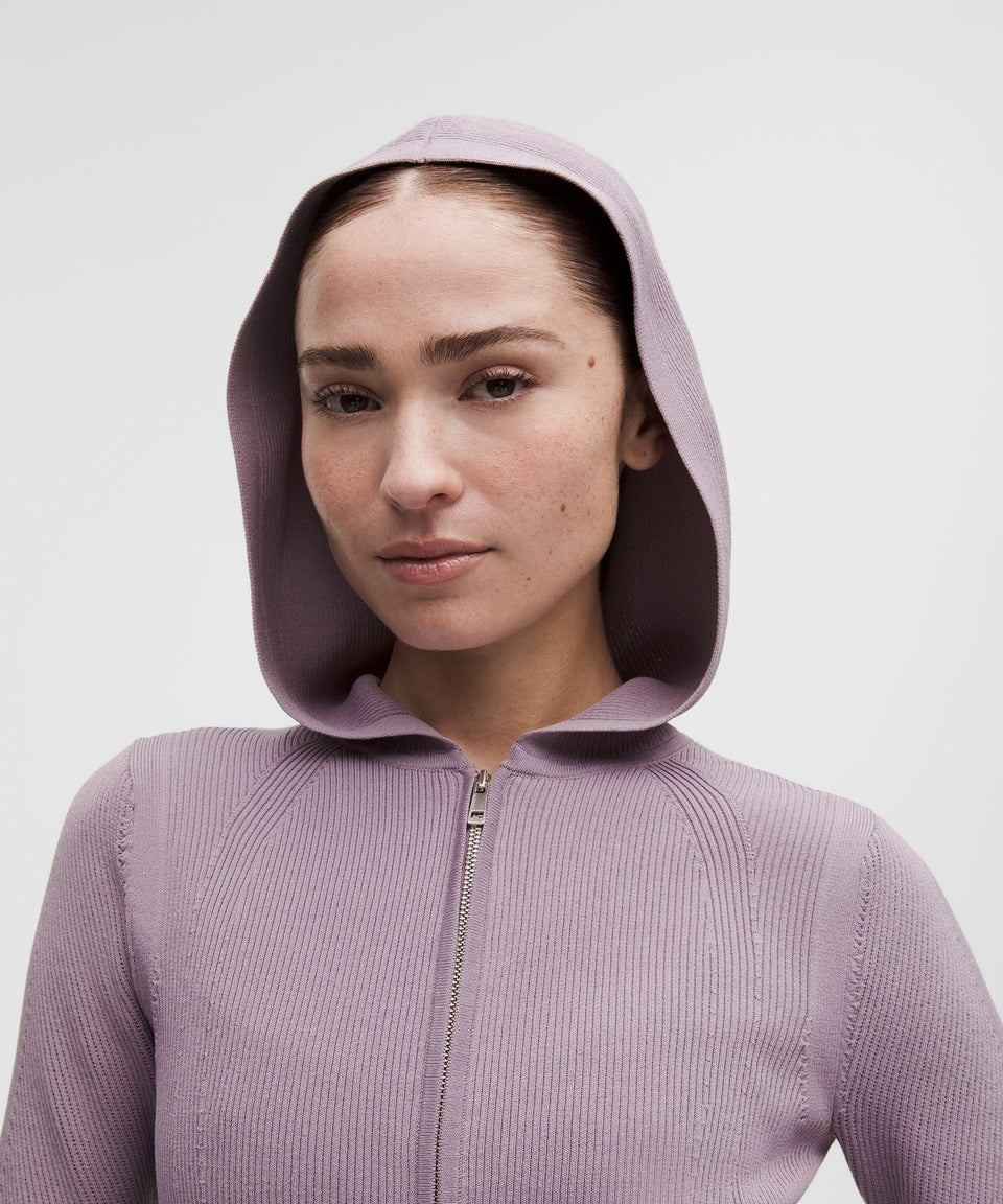 Lululemon Structured Knit Zip-Up Hoodie