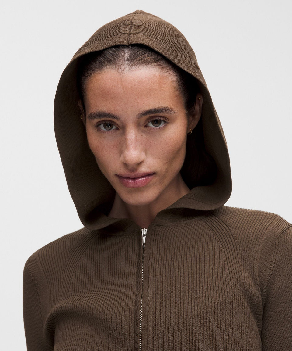 Lululemon Structured Knit Zip-Up Hoodie