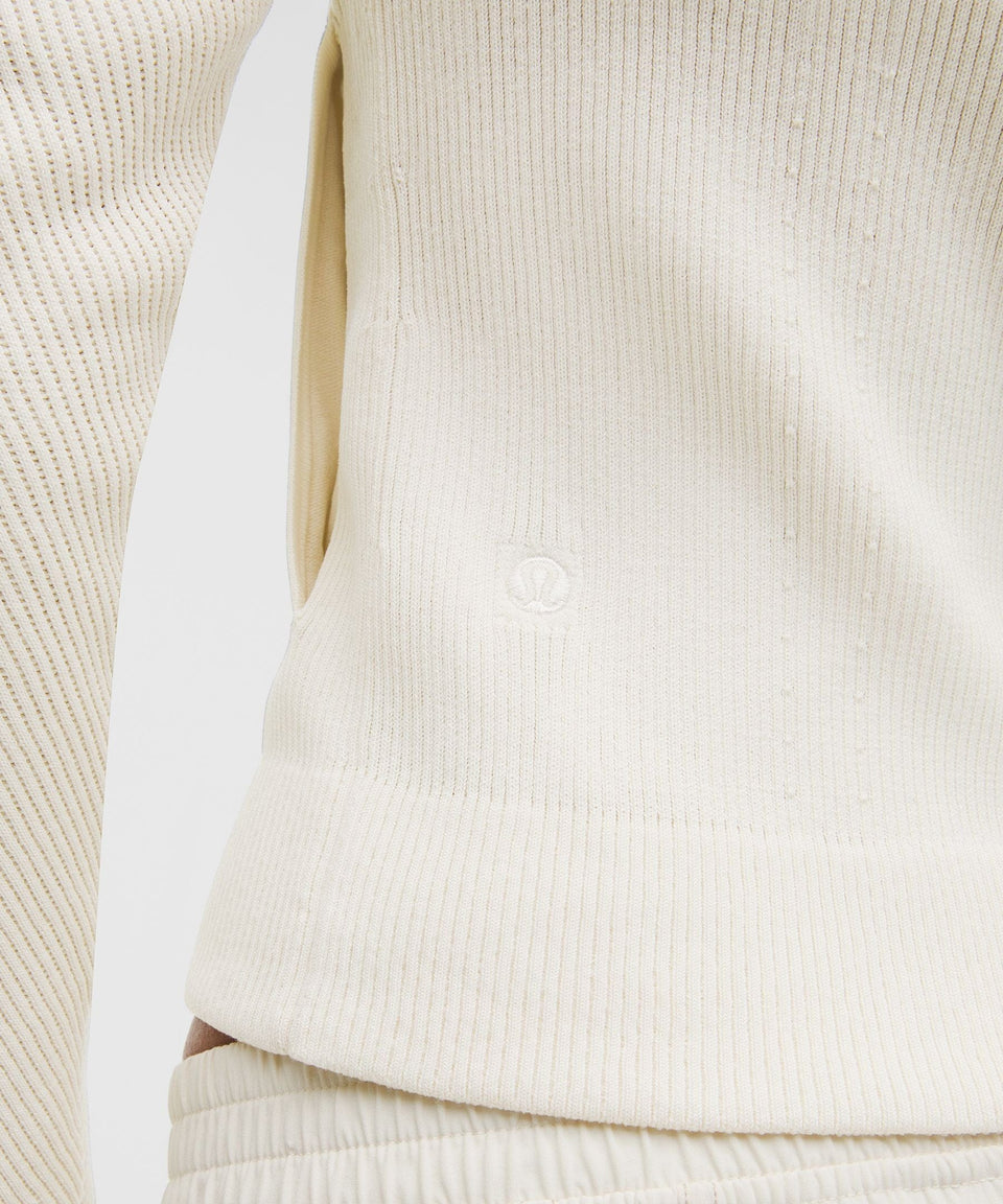 Lululemon Structured Knit Zip-Up Hoodie