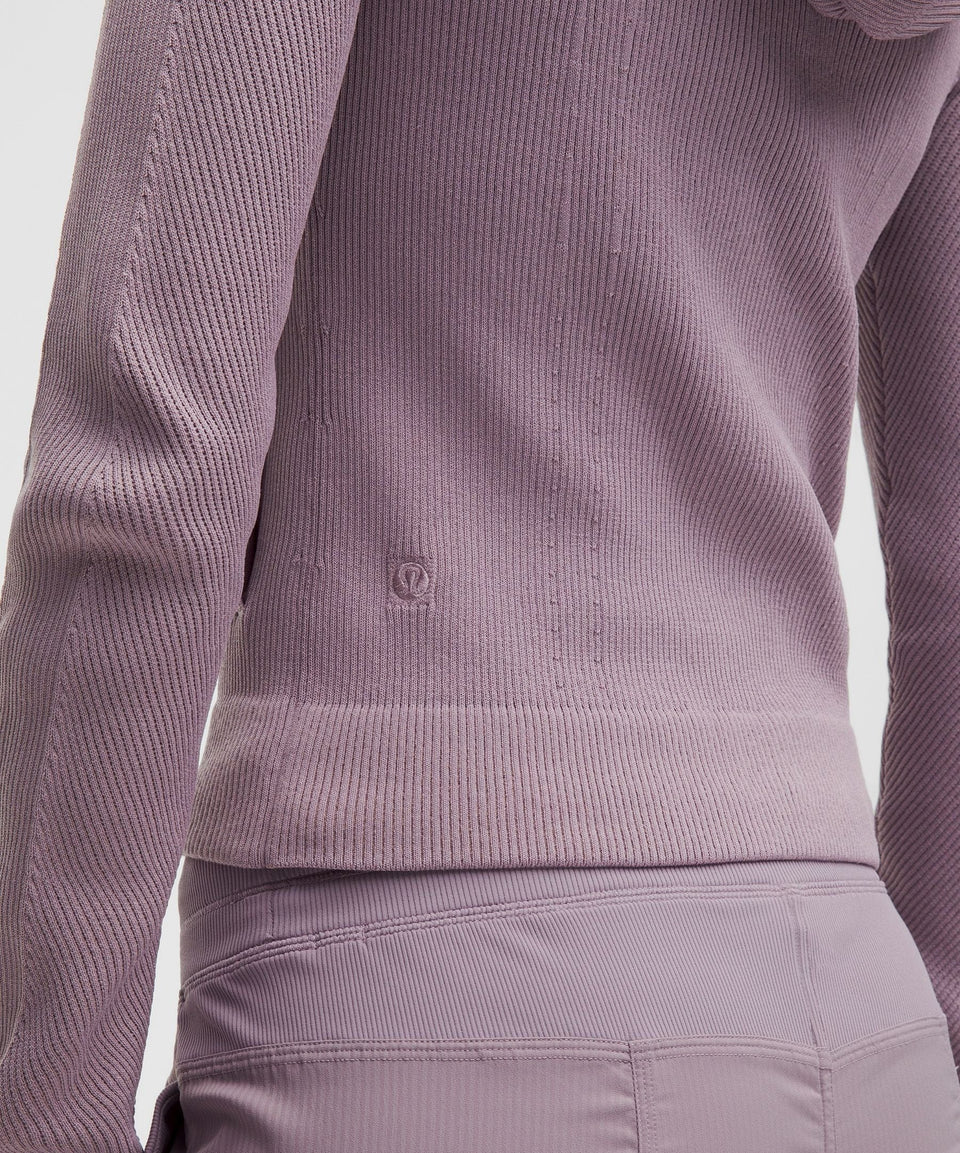 Lululemon Structured Knit Zip-Up Hoodie