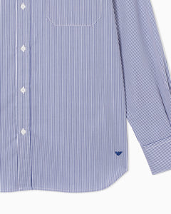 Emporio Armani Travel Essential striped button-down shirt