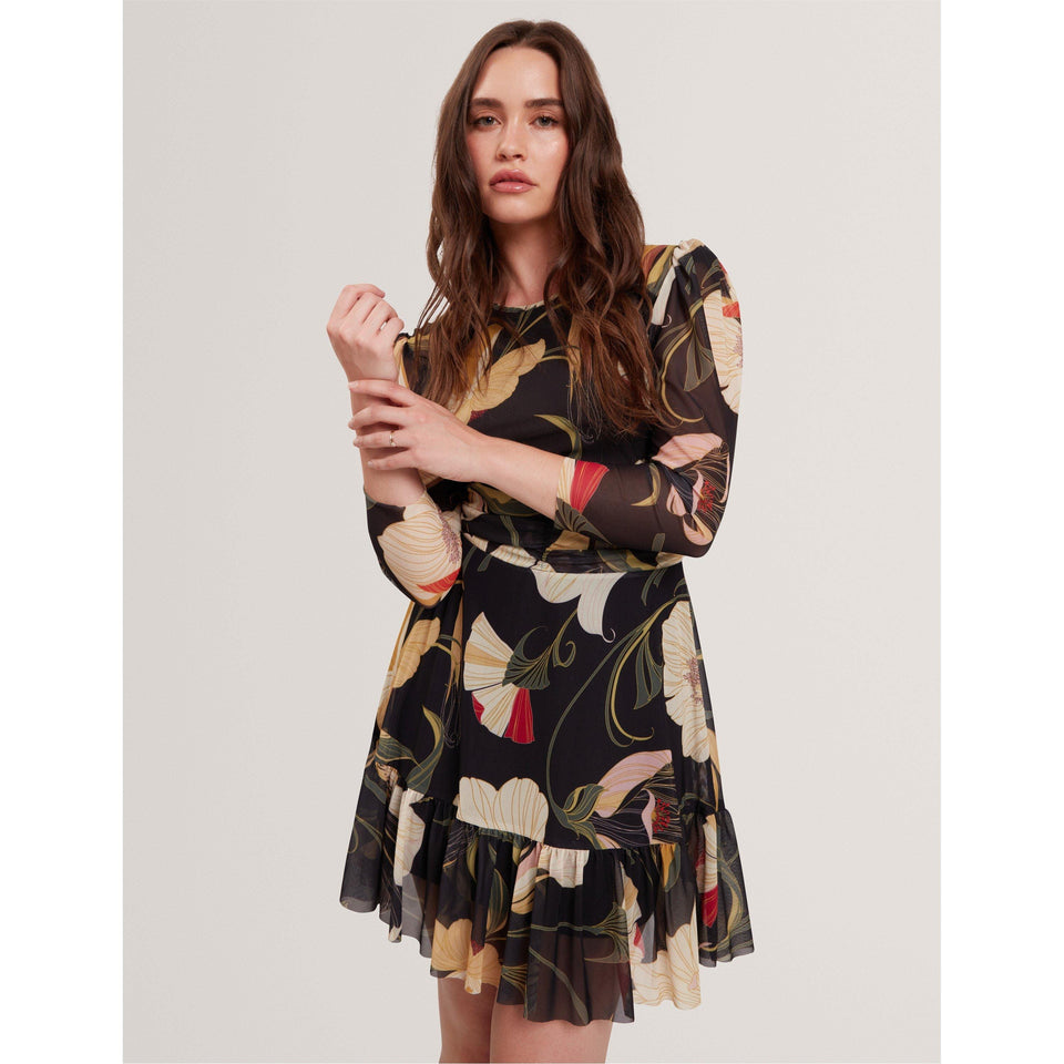 Mesh Mini Dress