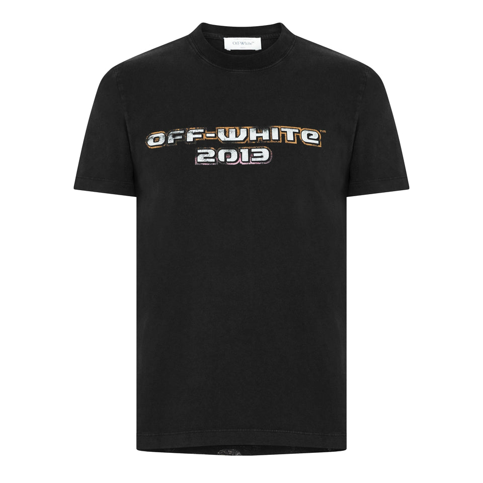 Digit Slim Cotton Short Sleeve Slim Fit T-Shirt