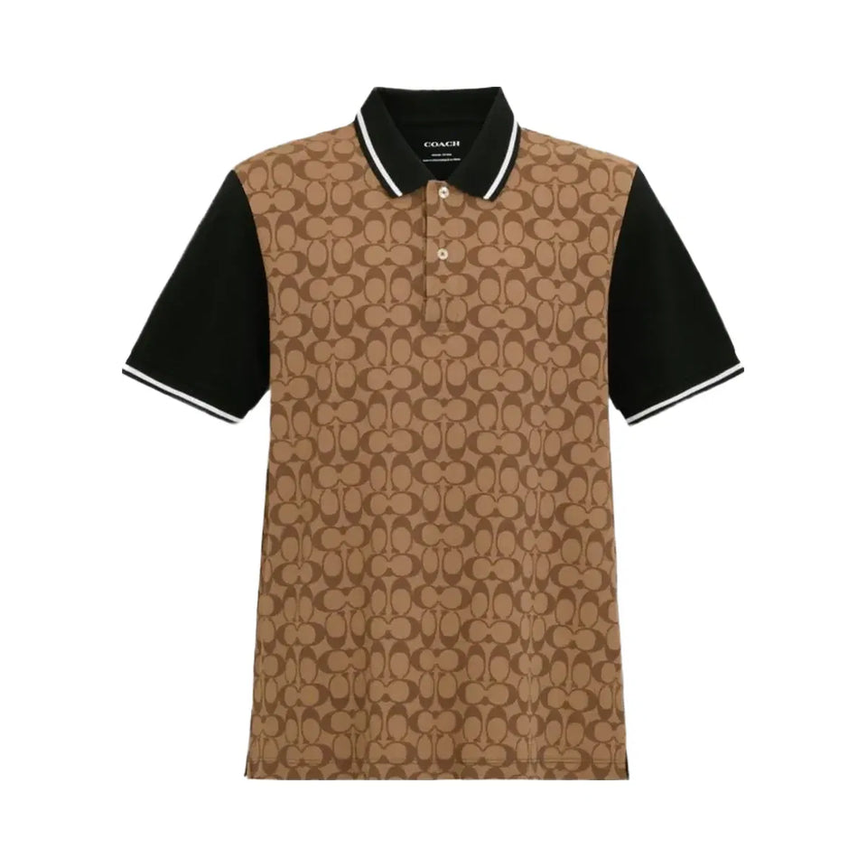 Coach Signature Polo Khaki Signature