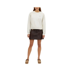 Coach Garment Dye Crewneck Cream