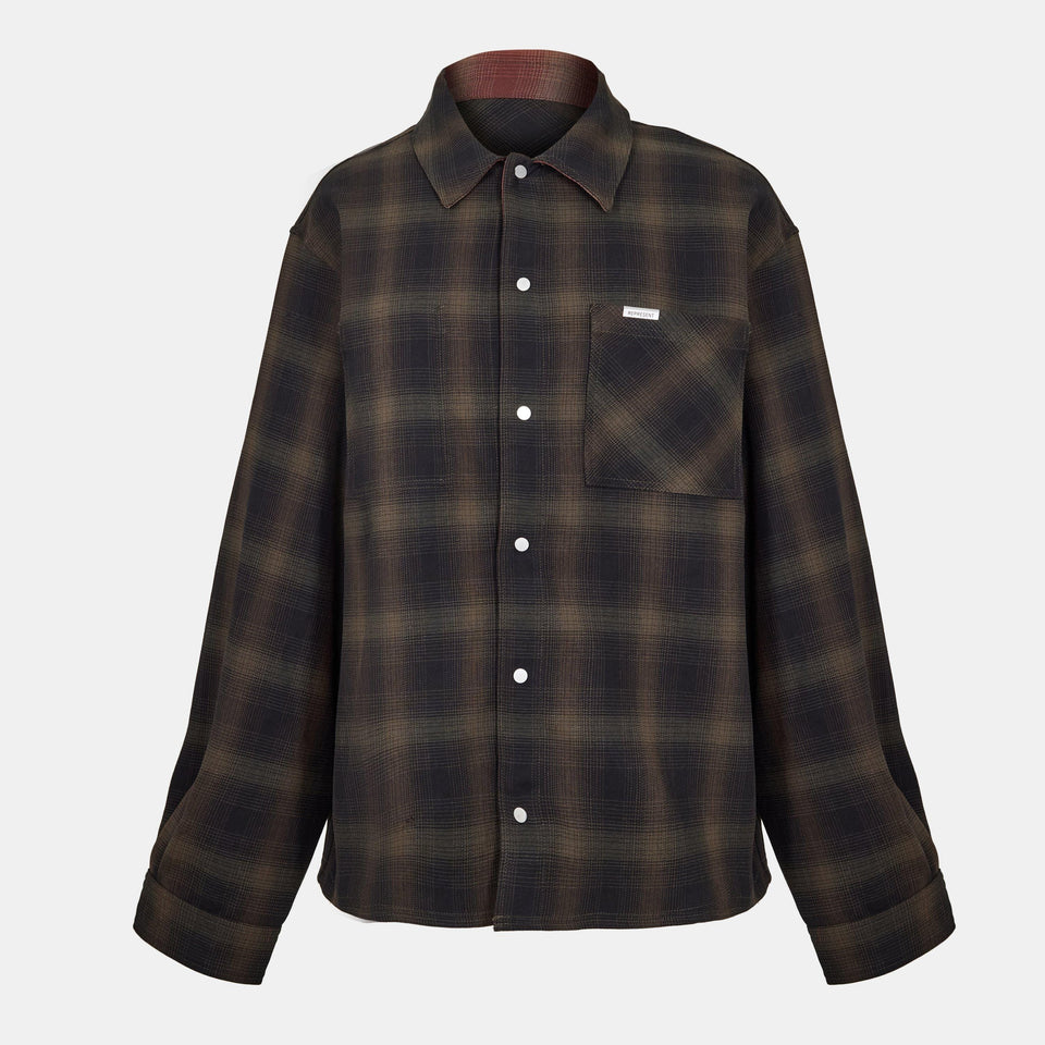 Long-Sleeve Patterned Shirt
