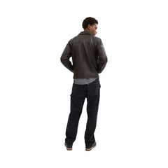 Coach Leather Jacket Burnt Espresso
