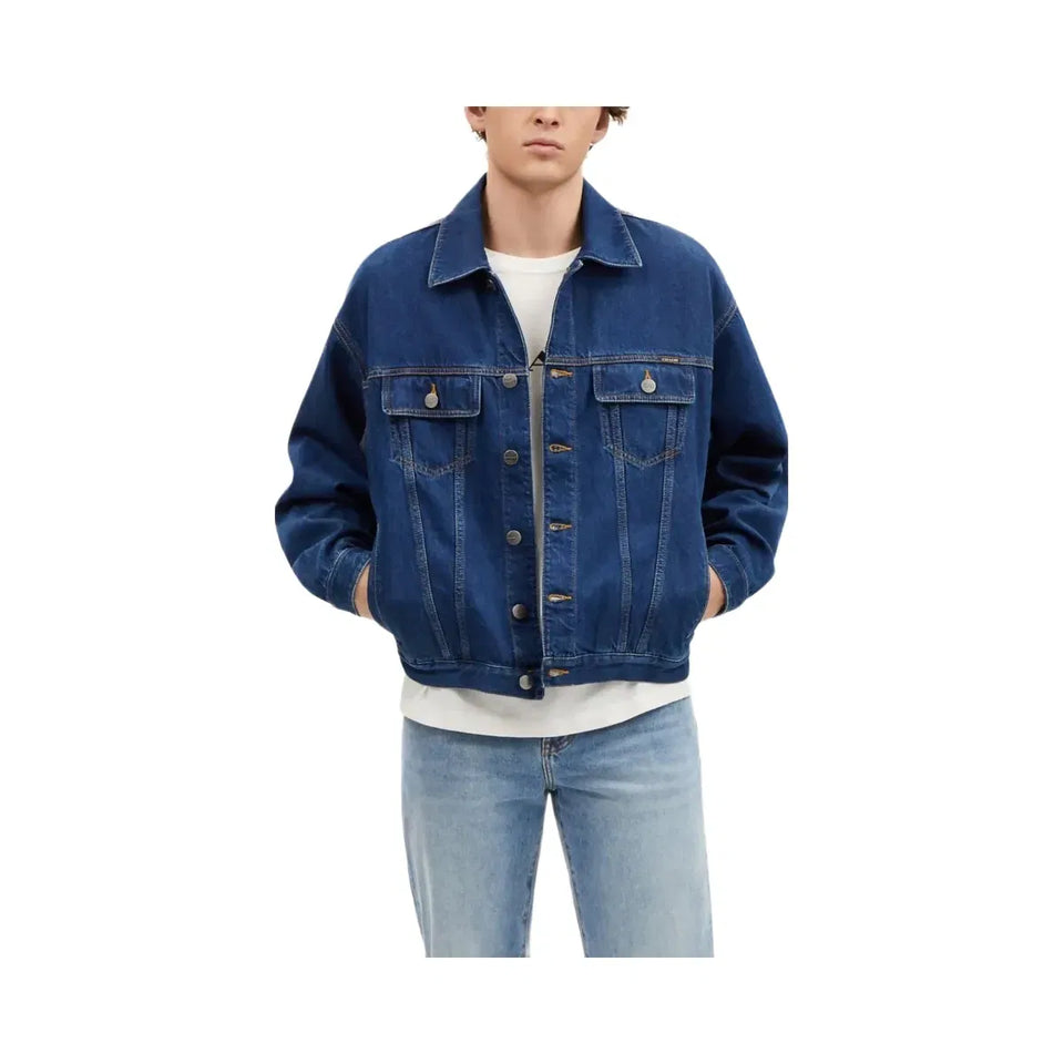 Coach Denim  Jacket Dark Wash