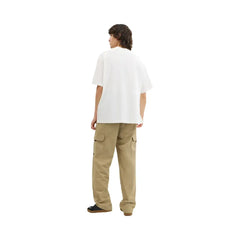 Coach New York Collage Relaxed T-Shirt In Organic Cotton White