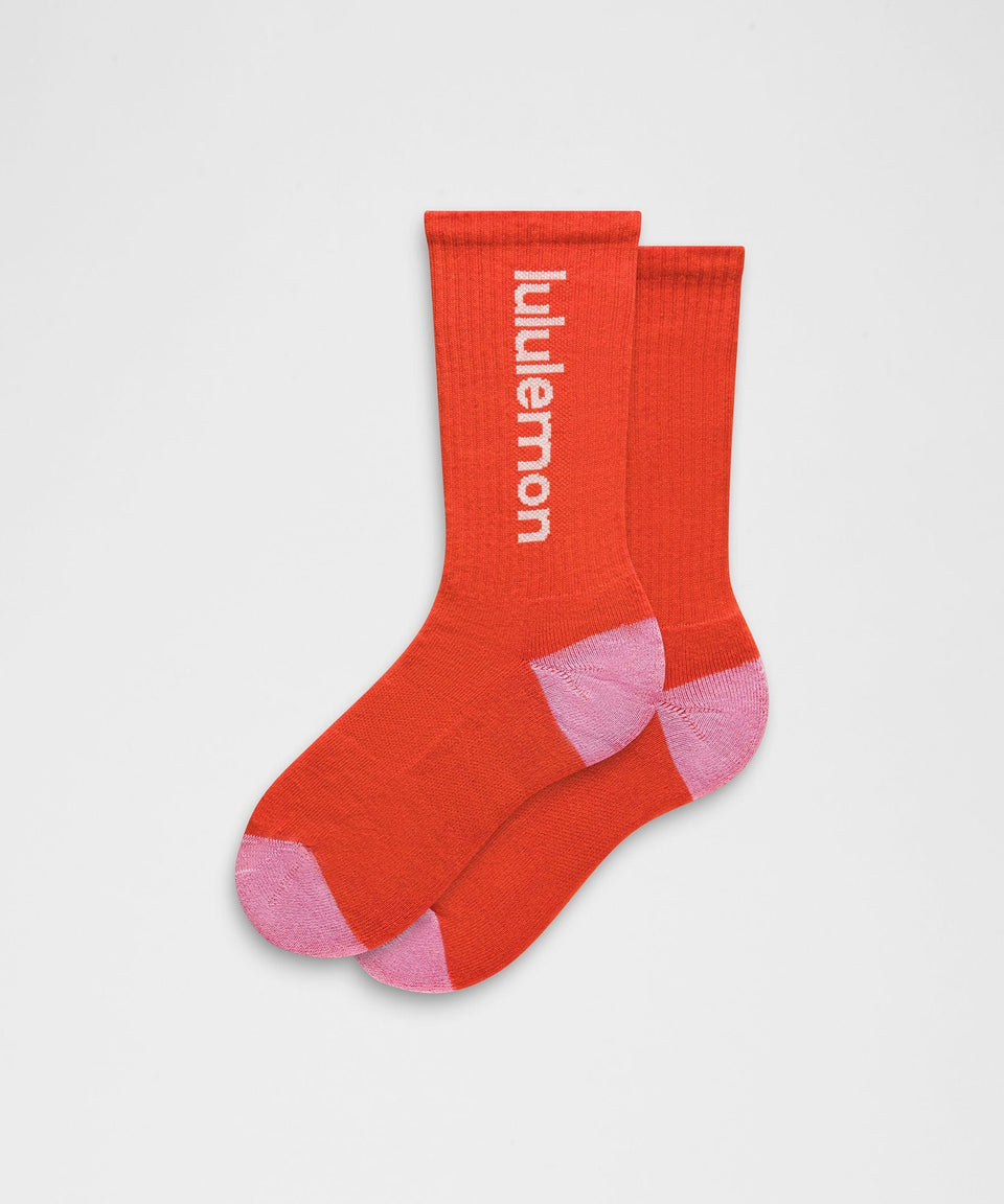 Lululemon Unisex Daily Essential Crew Socks *Wordmark