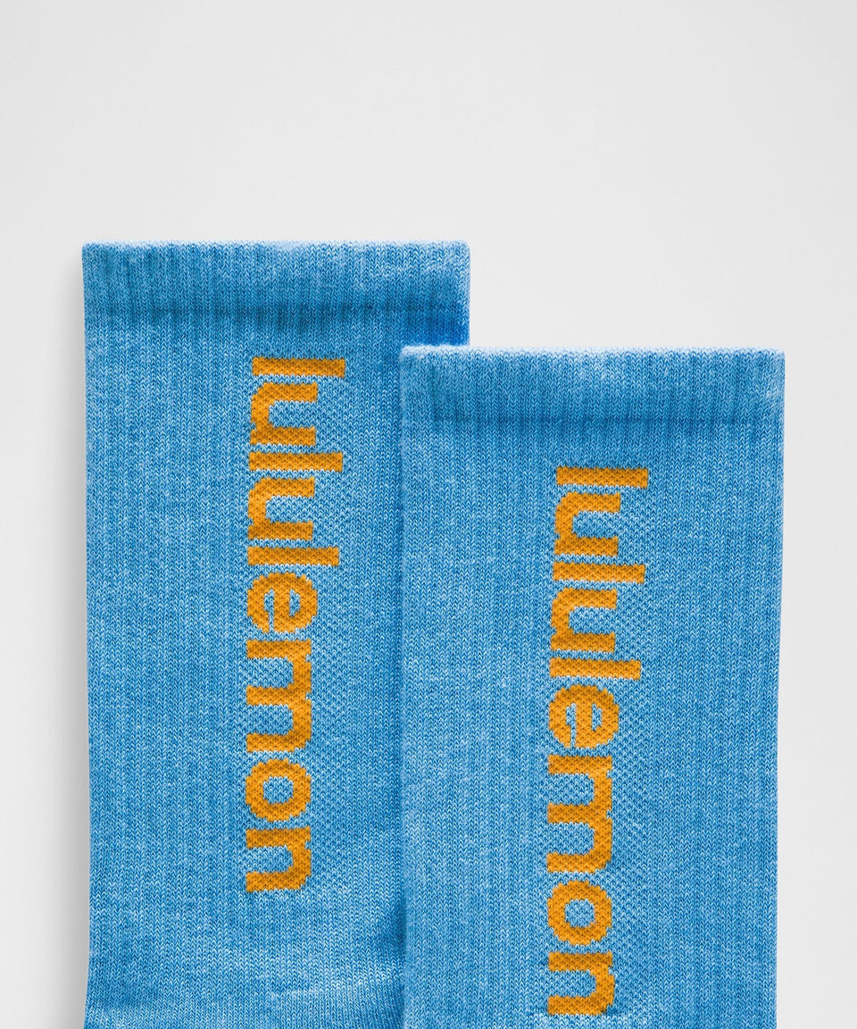 Lululemon Unisex Daily Essential Crew Socks *Wordmark